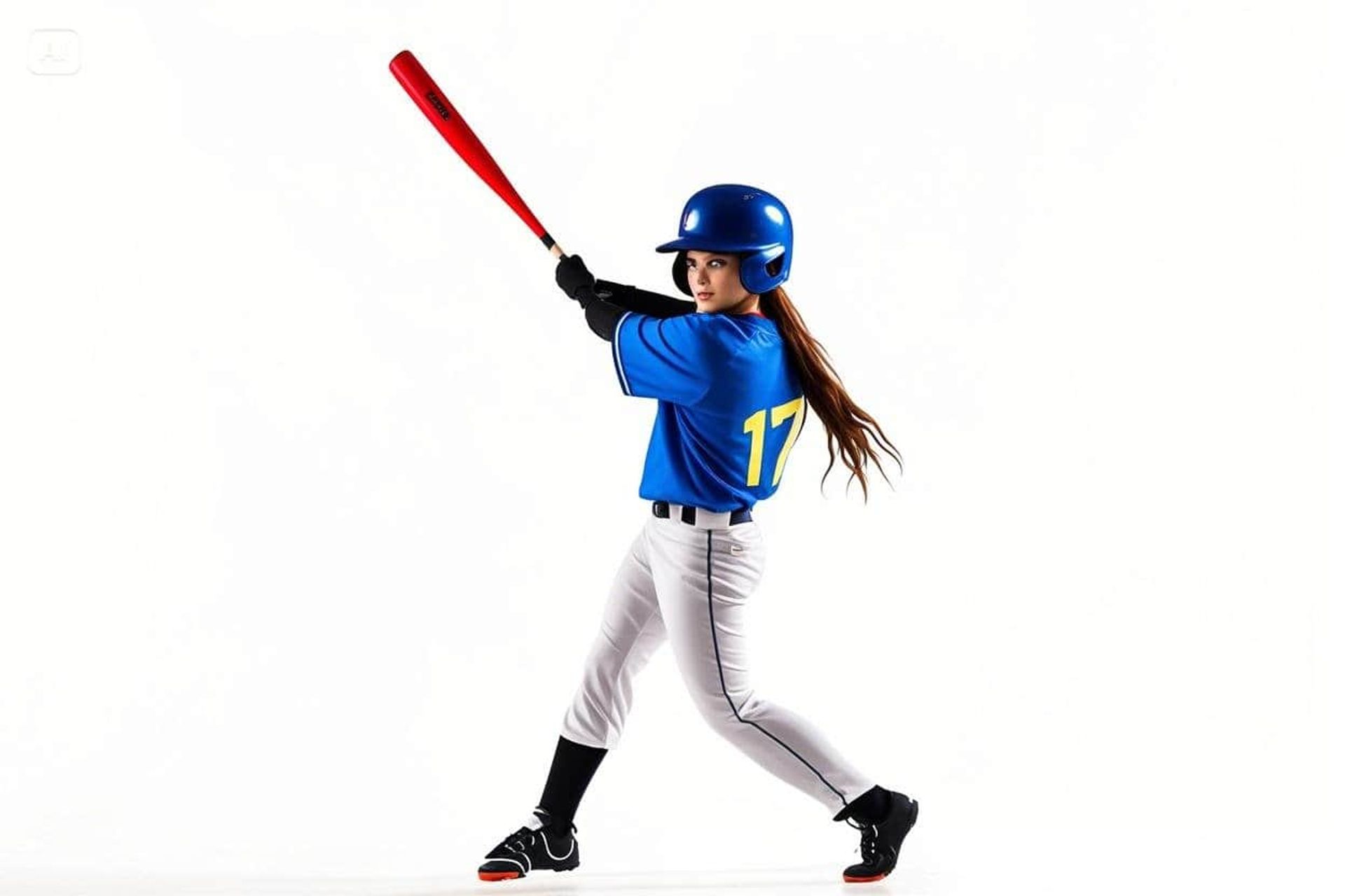 focused athlete portrait